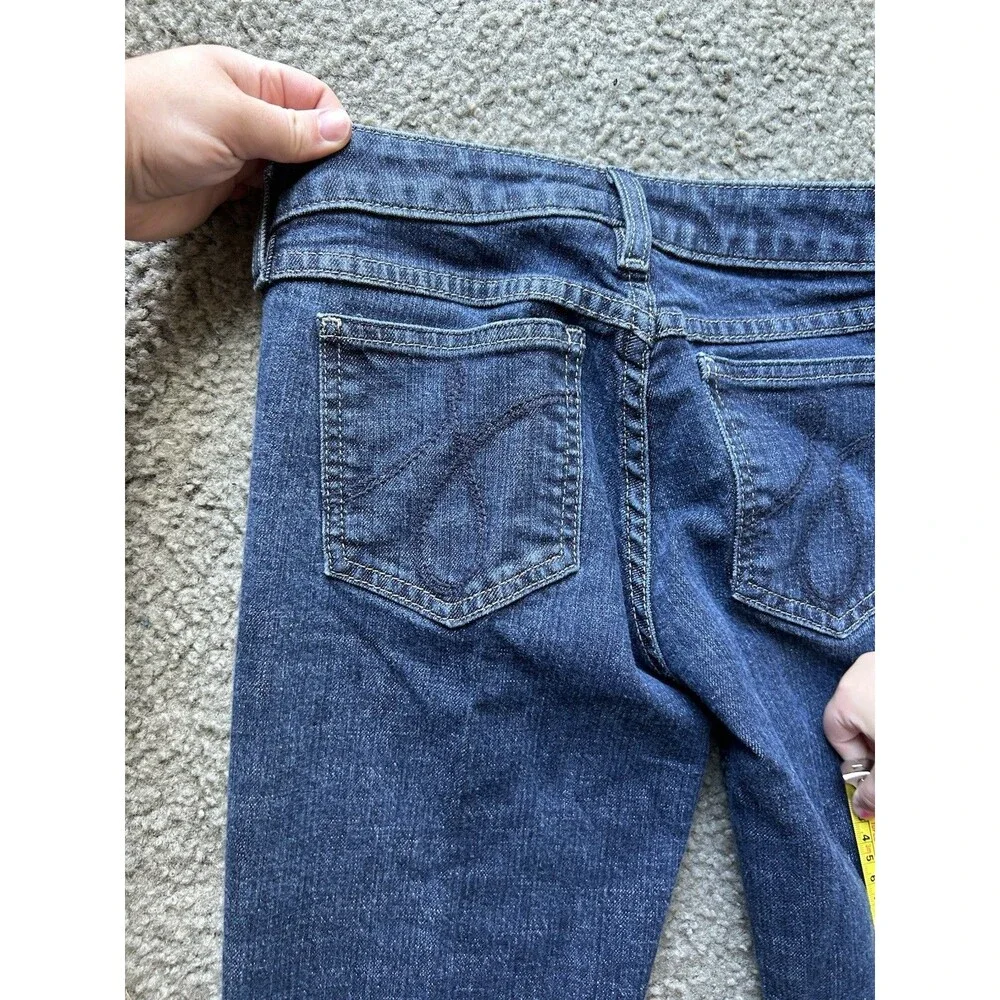 Vintage Y2K Juicy Couture Low Rise Skinny Straight Jeans 27 Waist